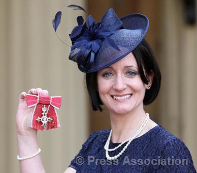 When a Mum became an MBE