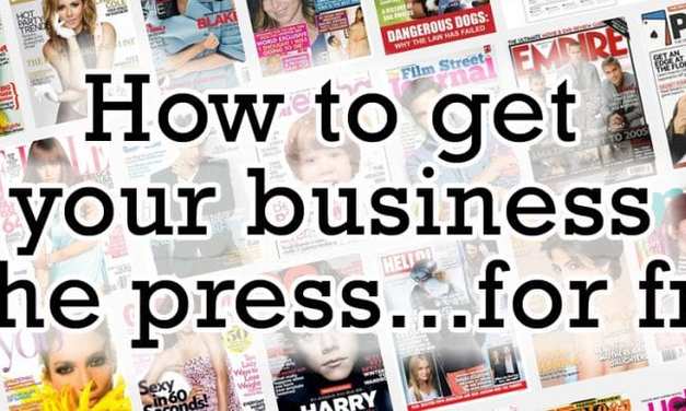 Getting free media attention for your business