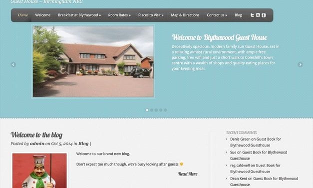 Guest House website
