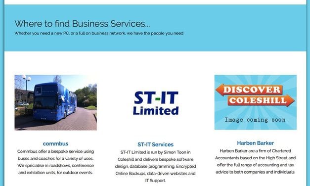 Discover Coleshill Website