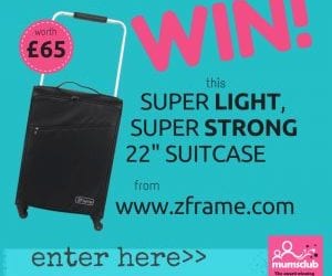 WIN! A super light ZFrame suitcase