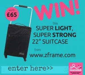 WIN! A super light ZFrame suitcase