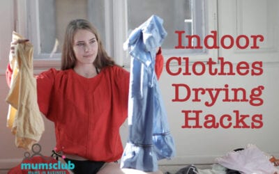 Hacks for drying clothes indoors
