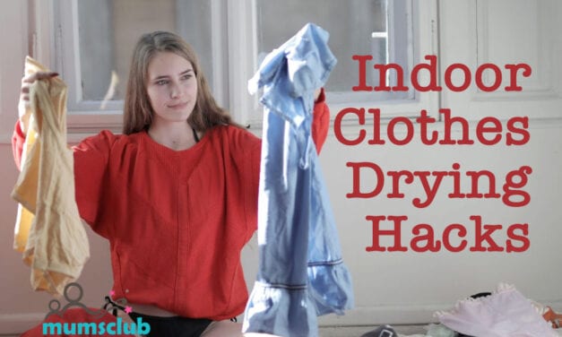 Hacks for drying clothes indoors