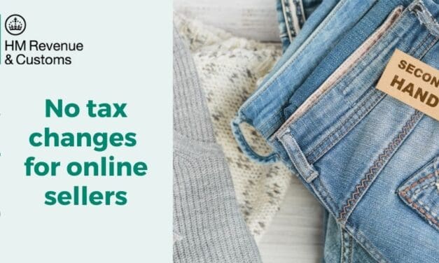 No HMRC tax changes for online sellers