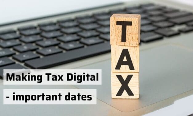 Making Tax Digital – important dates